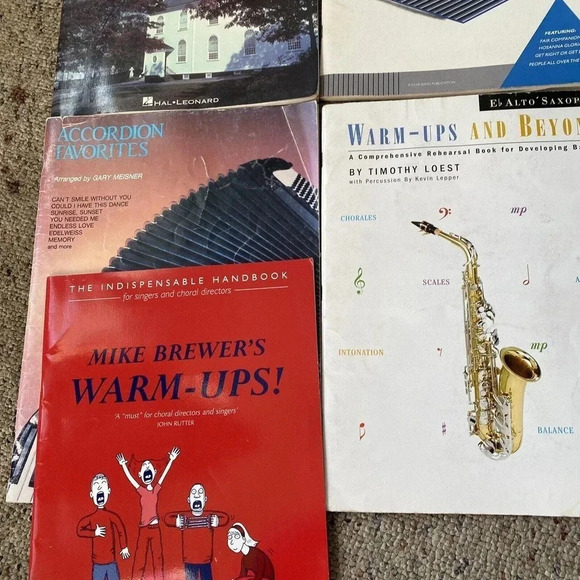 VTG Music Songbooks Contemporary Christian Piano Solo Accordion Favorite 5 Books - Picture 1 of 4